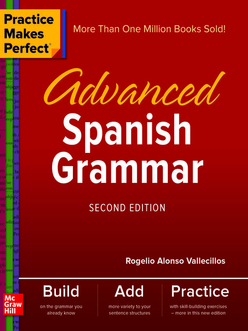 Title details for Advanced Spanish Grammar by Rogelio Alonso Vallecillos - Available